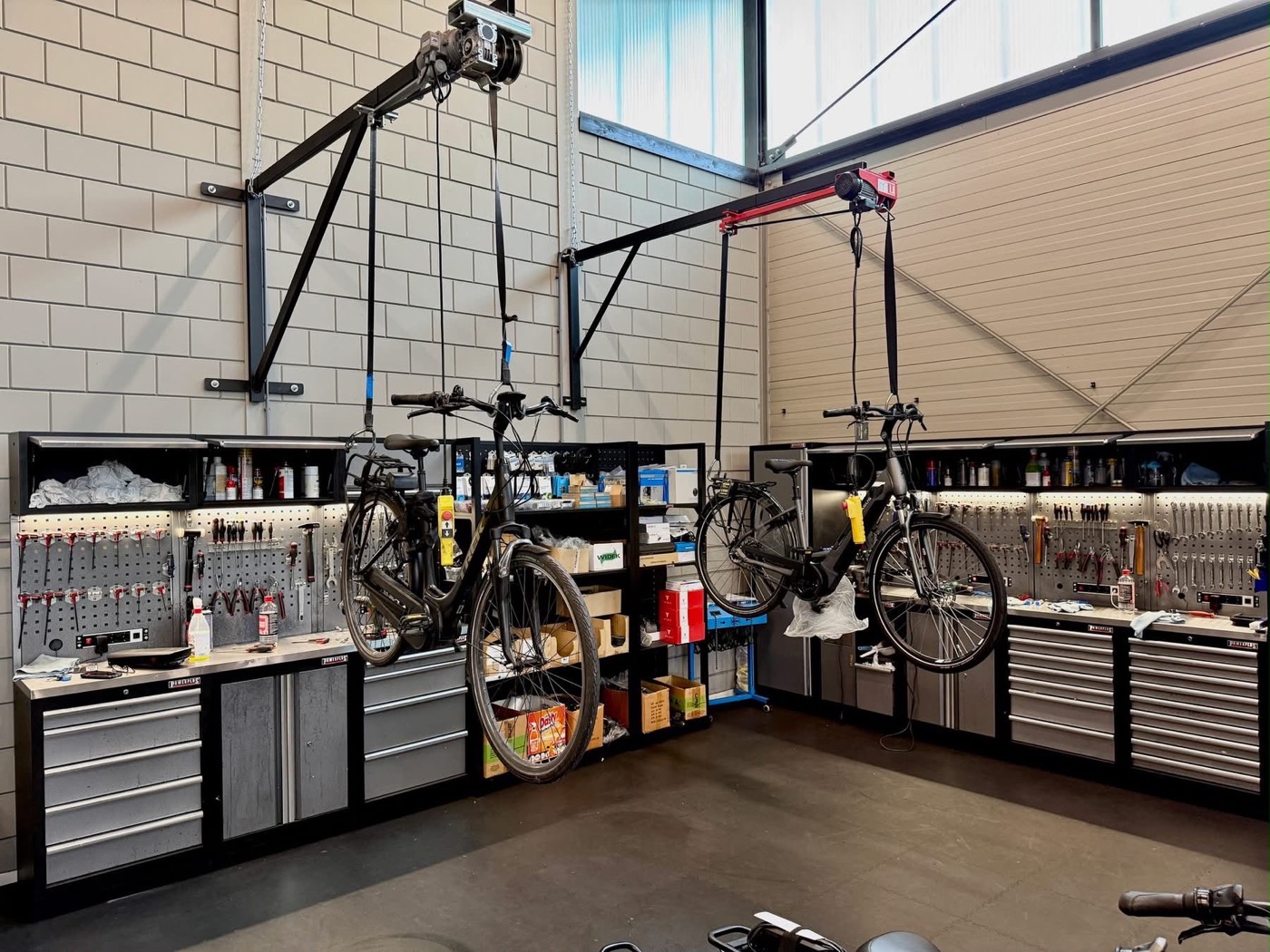 Onze eigen werkplaats in Middelburg